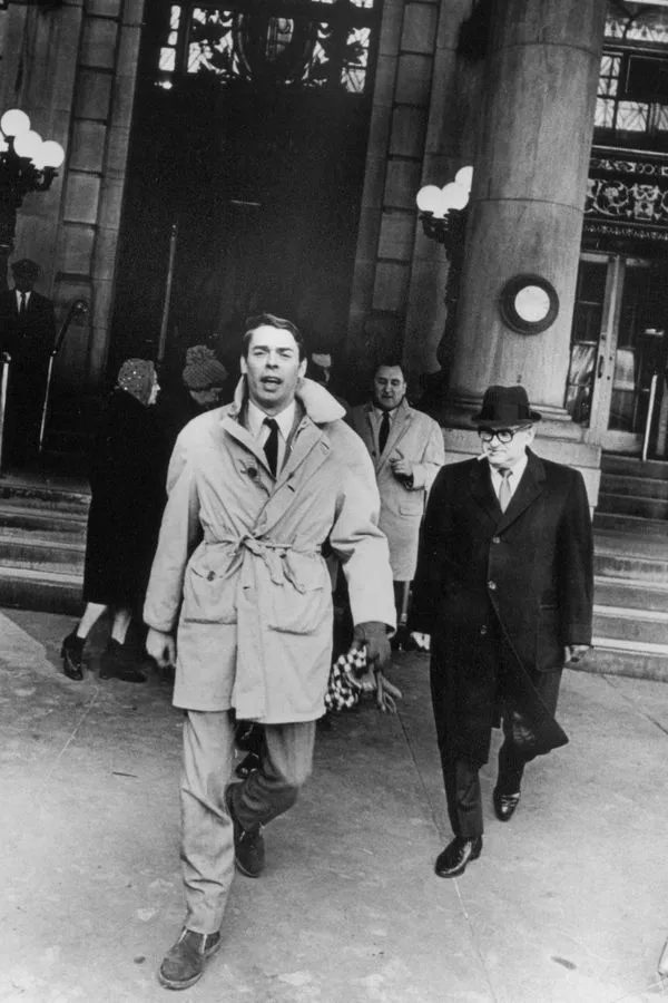 Harold Leventhal and Jacques Brel