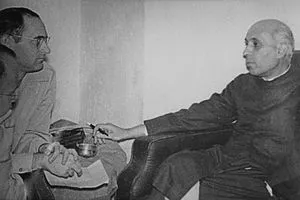 Harold Leventhal and Nehru